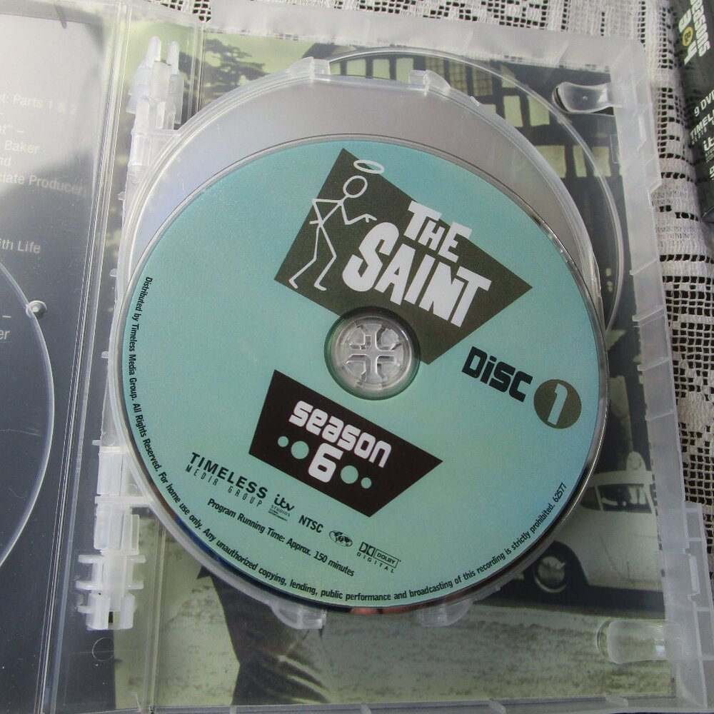 The Saint with Roger Moore (007). The complete series 33 DVD disc set. - Picture 6 of 9